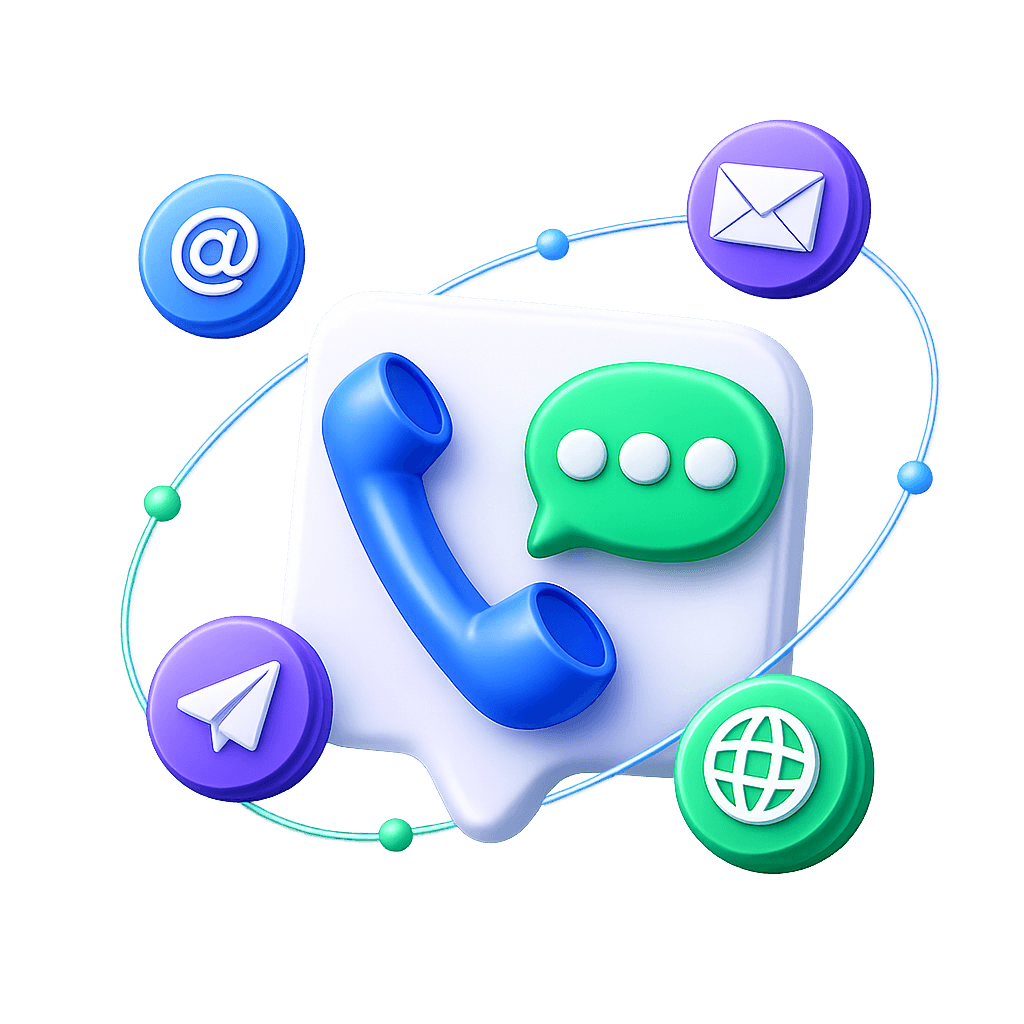 Contact illustration